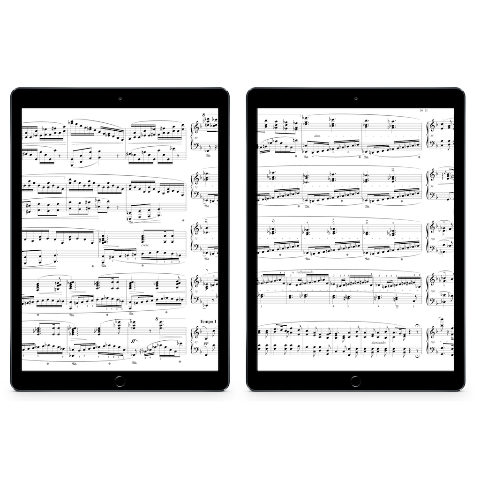 Dual-Page Mode with Two iPad Devices